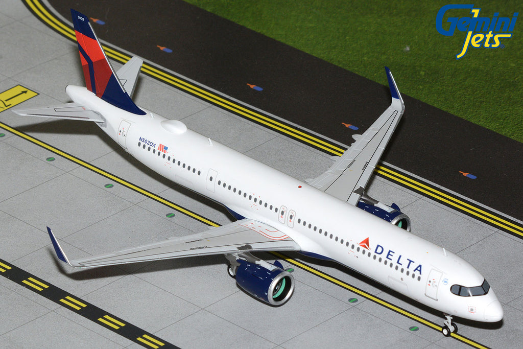 Delta Airbus A321neo N502DX GeminiJets G2DAL1495 Scale 1:200