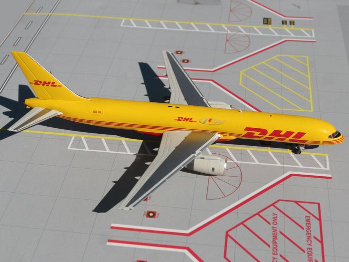 DHL Boeing 757-200F OO-DLJ GeminiJets G2DHL118 Scale 1:200