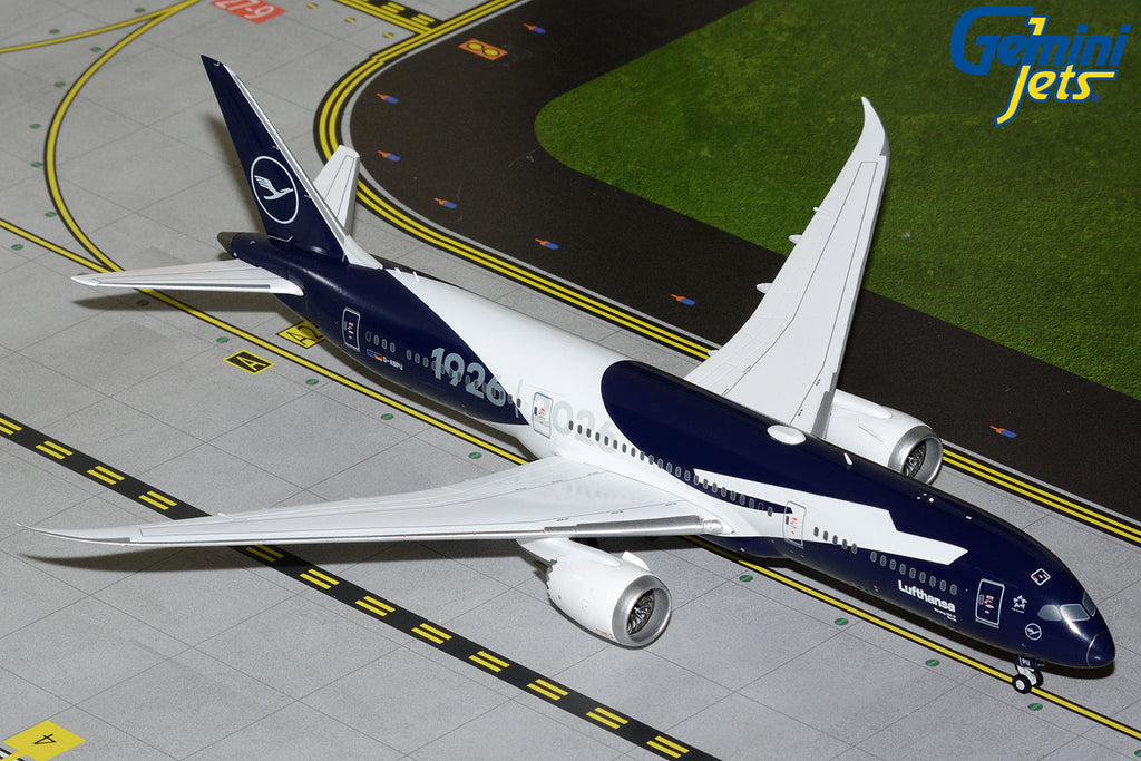 Lufthansa Boeing 787-9 D-ABPU 100th Anniversary GeminiJets G2DLH1483 Scale 1:200