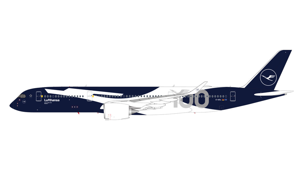 Lufthansa Airbus A350-900 D-AIXL 100th Anniversary GeminiJets G2DLH1511 Scale 1:200