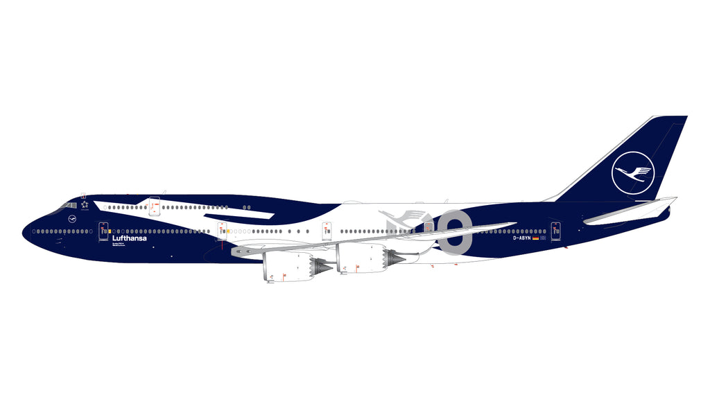 Lufthansa Boeing 747-8I D-ABYN 100th Anniversary GeminiJets G2DLH1513 Scale 1:200