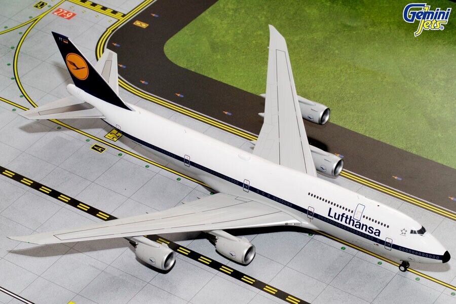 Lufthansa Boeing 747-8I D-ABYT Retro GeminiJets G2DLH536 Scale 1:200