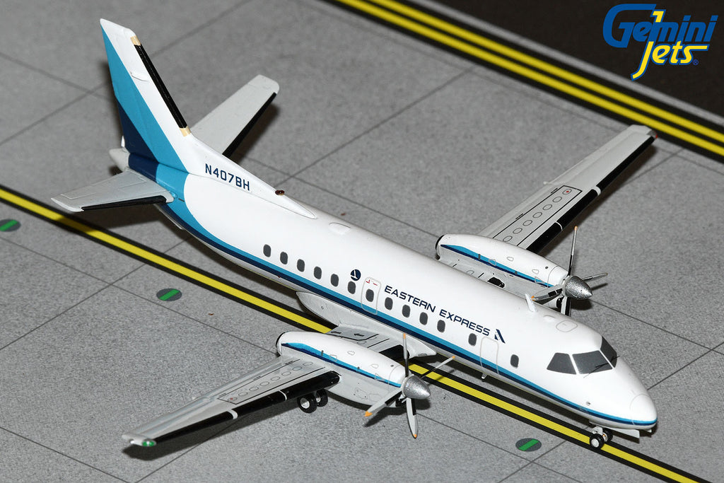 Eastern Express Saab 340 N407BH GeminiJets G2EAL1306 Scale 1:200