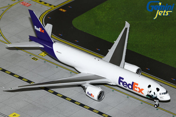 FedEx Boeing 777F N886FD Panda Express GeminiJets G2FDX1299 Scale 1:200