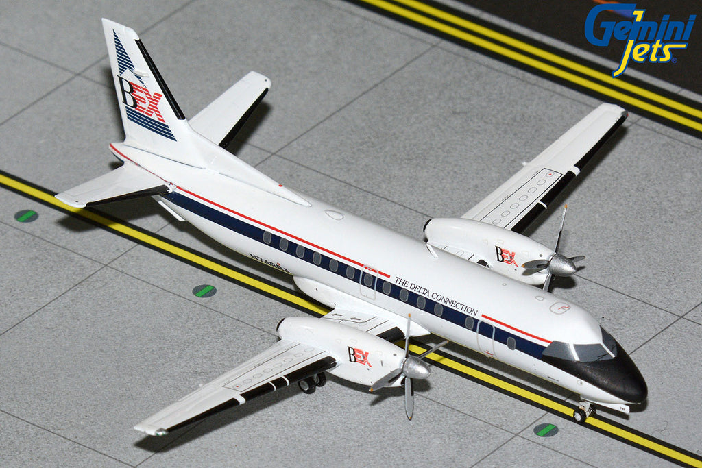 Business Express Airlines Saab 340A N749BA GeminiJets G2GAA1345 Scale 1:200