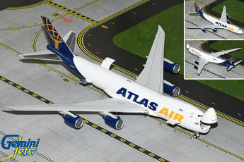 Atlas Air / Apex Logistics Boeing 747-8F Interactive N863GT (The Last 747) GeminiJets G2GTI1238 Scale 1:200