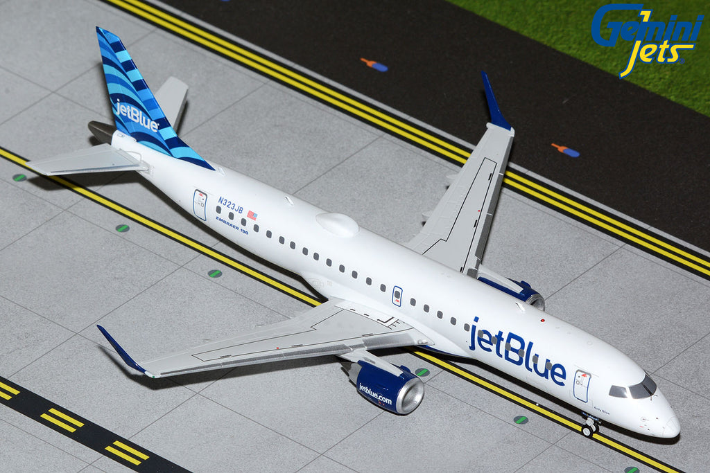 JetBlue Embraer E-190 N323JB GeminiJets G2JBU1335 Scale 1:200