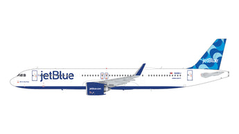 JetBlue Airbus A321neo N2180J GeminiJets G2JBU1336 Scale 1:200