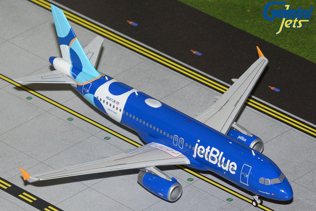 JetBlue Airbus A320 N547JB Forever Blue GeminiJets G2JBU1337 Scale 1:200