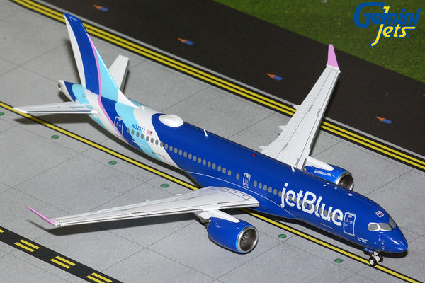 JetBlue Airbus A220-300 N3241J GeminiJets G2JBU1402 Scale 1:200