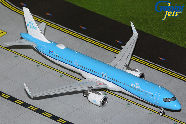 KLM Airbus A321neo PH-AXA GeminiJets G2KLM1348 Scale 1:200