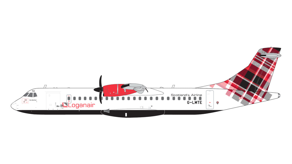 Loganair Regional ATR 72-600 G-LMTE GeminiJets G2LOG1374 Scale 1:200