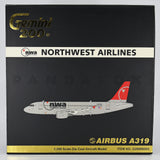 Northwest Airlines Airbus A319 N367NB GeminiJets G2NWA003 Scale 1:200