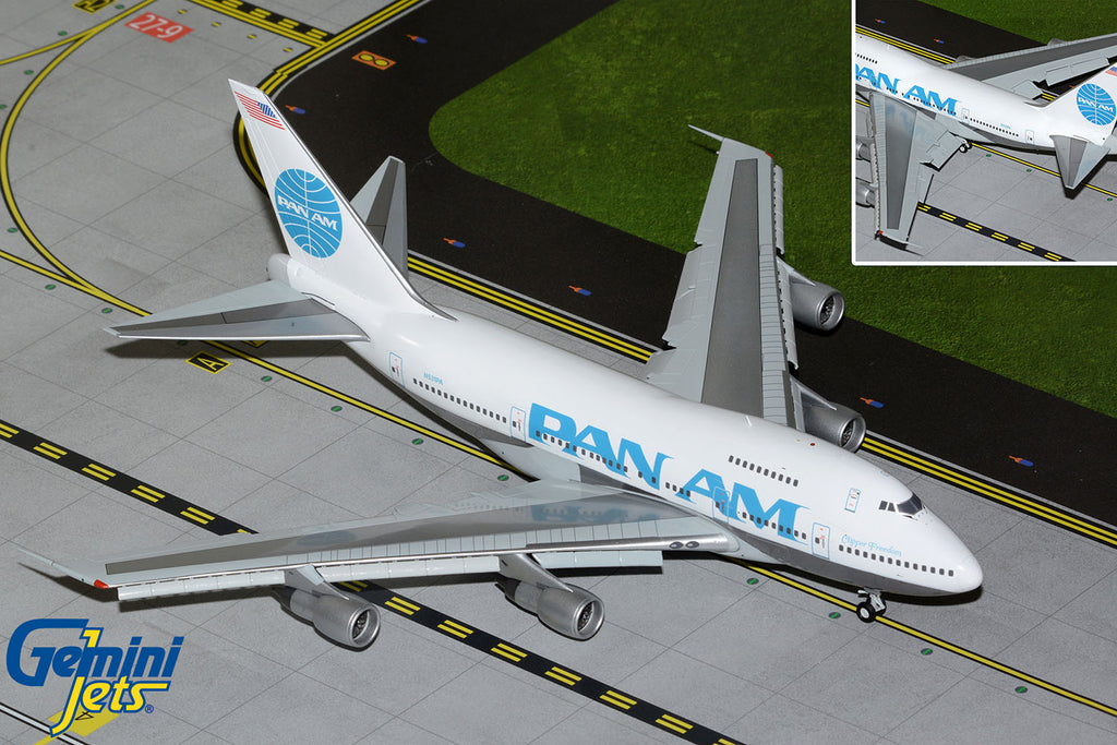 Pan Am Boeing 747SP Flaps Down N531PA GeminiJets G2PAA1164F Scale 1:200