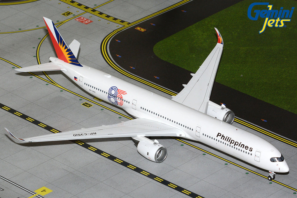 Philippine Airlines Airbus A350-1000 RP-C3510 85 Years GeminiJets G2PAL1498 Scale 1:200