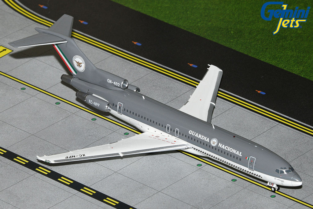 Mexican Federal Police Boeing 727-200 XC-NPF GeminiJets G2PFM1314 Scale 1:200