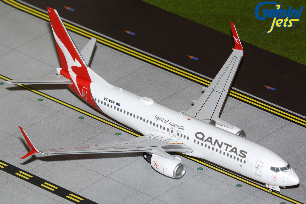 Qantas Boeing 737-800 VH-VZW GeminiJets G2QFA1432 Scale 1:200