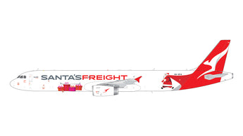 Qantas Freight Airbus A321P2F VH-XF4 Santa’s Freight GeminiJets G2QFA1477 Scale 1:200