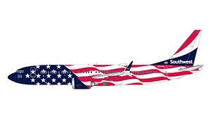 Southwest Boeing 737 MAX 8 N8719Q Liberty One GeminiJets G2SWA1552 Scale 1:200