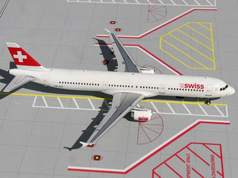 Swiss Airbus A321 HB-IOD GeminiJets G2SWR081 Scale 1:200