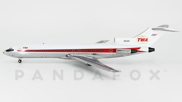 1/200 TWA B727ディスプレイモデル TWA Boeing 727-200 N64319 GeminiJets G2TWA100 Scale 1:200