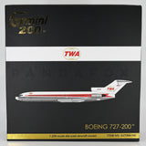 TWA Boeing 727-200 N64319 GeminiJets G2TWA100 Scale 1:200