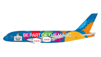 Emirates Airbus A380 A6-EES Destination Dubai Be Part Of The Magic GeminiJets G2UAE1409 Scale 1:200