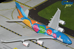 Emirates Airbus A380 A6-EES Destination Dubai Be Part Of The Magic GeminiJets G2UAE1409 Scale 1:200