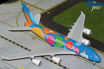 Emirates Airbus A380 A6-EES Destination Dubai Be Part Of The Magic GeminiJets G2UAE1409 Scale 1:200