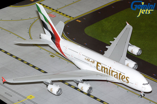 Emirates Airbus A380 A6-EVG GeminiJets G2UAE1443 Scale 1:200