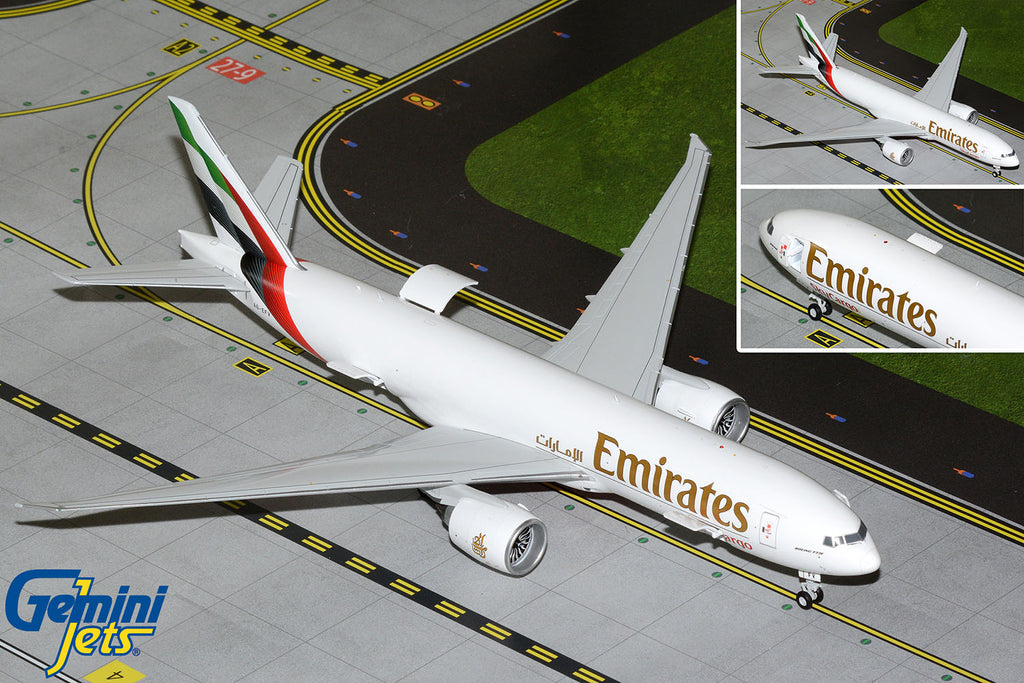 Emirates Sky Cargo Boeing 777F Interactive A6-EFV GeminiJets G2UAE1476 Scale 1:200