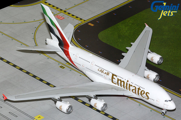 Emirates Airbus A380 A6-EVH GeminiJets G2UAE1521 Scale 1:200