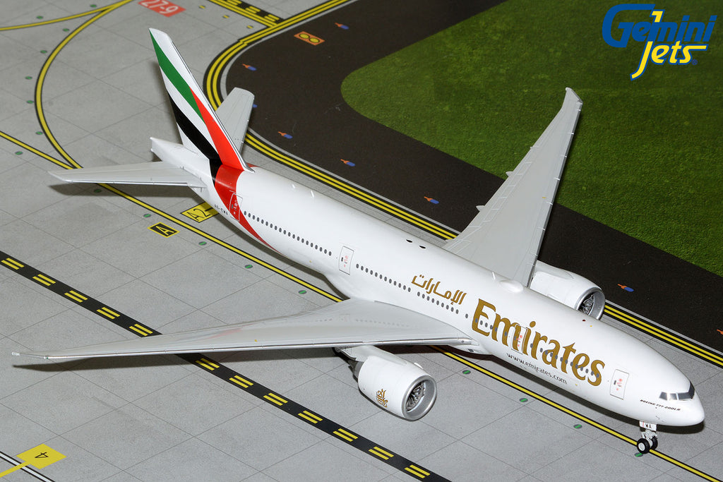 Emirates Boeing 777-200LR A6-EWA GeminiJets G2UAE412 Scale 1:200