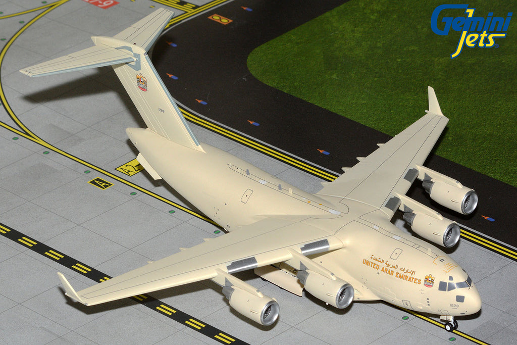 UAE Air Force Boeing C-17 1228 GeminiJets G2UAF1471 Scale 1:200