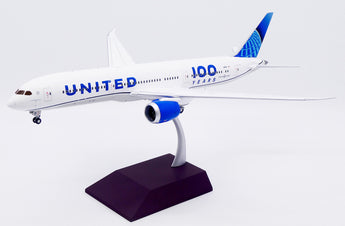 United Boeing 787-9 Flaps Down N61101 100 Years GeminiJets G2UAL1258F Scale 1:200