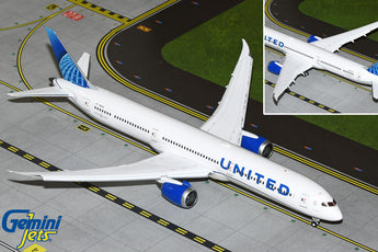 United Boeing 787-10 Flaps Down N13014 GeminiJets G2UAL1259F Scale 1:200