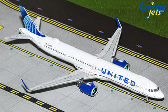 United Airbus A321neo N44501 GeminiJets G2UAL1281 Scale 1:200