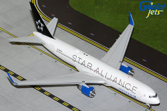 United Boeing 767-300ER N653UA Star Alliance GeminiJets G2UAL1379 Scale 1:200