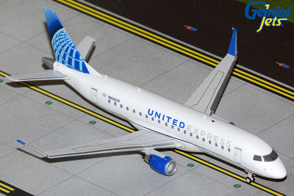 United Express Embraer E-175 N606UX GeminiJets G2UAL1406 Scale 1:200