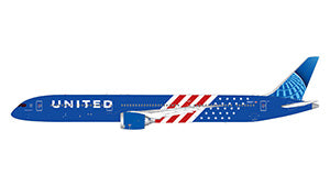 United Boeing 787-10 N91007 America 250 GeminiJets G2UAL1559 Scale 1:200