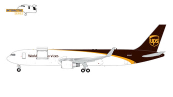 UPS Boeing 767-300F Interactive N323UP GeminiJets G2UPS1168 Scale 1:200