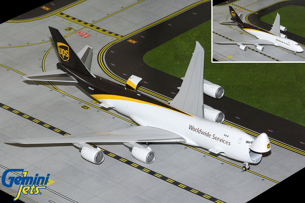 UPS Boeing 747-8F Interactive N607UP GeminiJets G2UPS1187 Scale 1:200