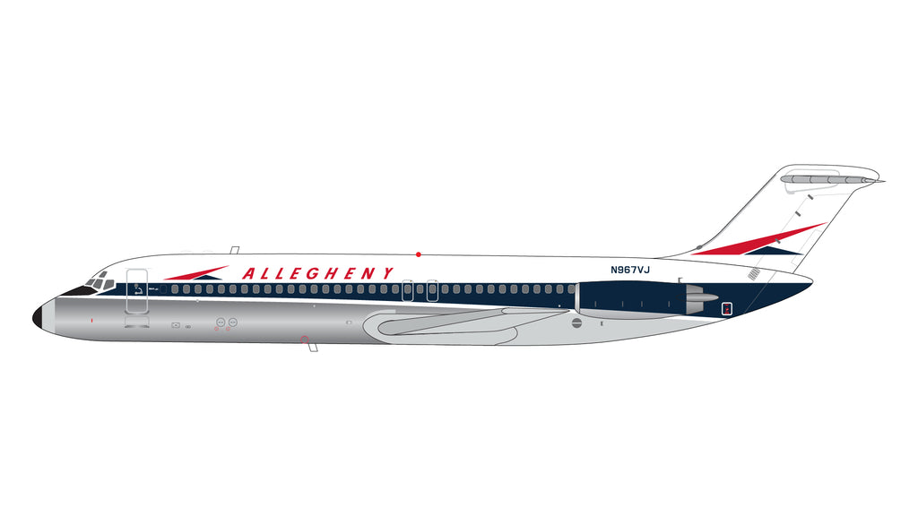 Allegheny DC-9-30 N967VJ GeminiJets G2USA1358 Scale 1:200