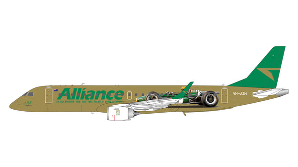 Alliance Airlines Embraer E-190 VH-A2N Sir Jack Brabham Formula 1 GeminiJets G2UTY1507 Scale 1:200