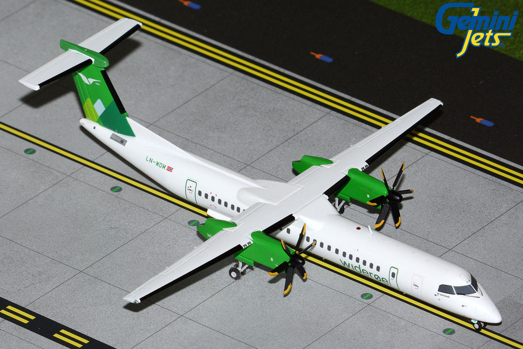 Wideroe Bombardier Dash 8 Q400 LN-WDM GeminiJets G2WIF1316 Scale 1:200