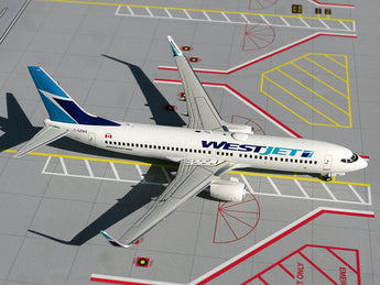 WestJet Boeing 737-800 C-GZWS GeminiJets G2WJA089 Scale 1:200