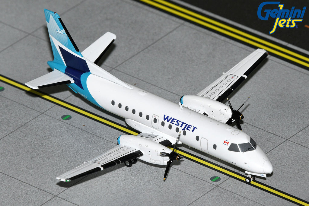 WestJet Saab 340 C-GOIA GeminiJets G2WJA1245 Scale 1:200