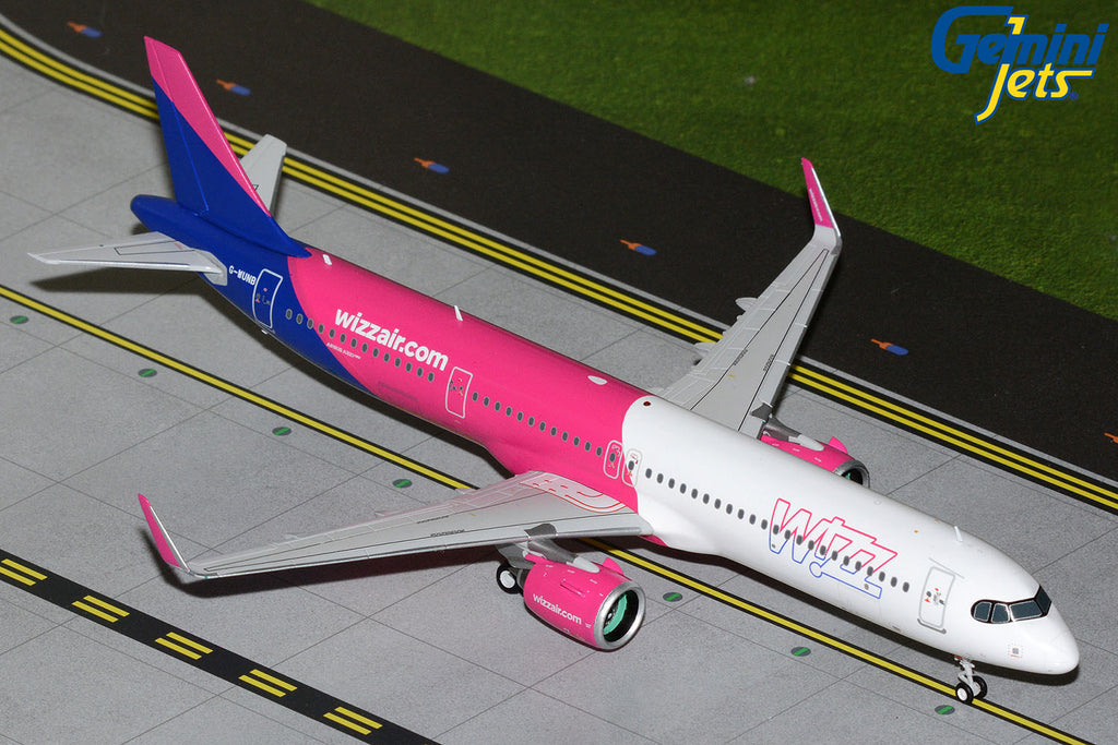 Wizz Air UK Airbus A321neo G-WUNB GeminiJets G2WUK1404 Scale 1:200