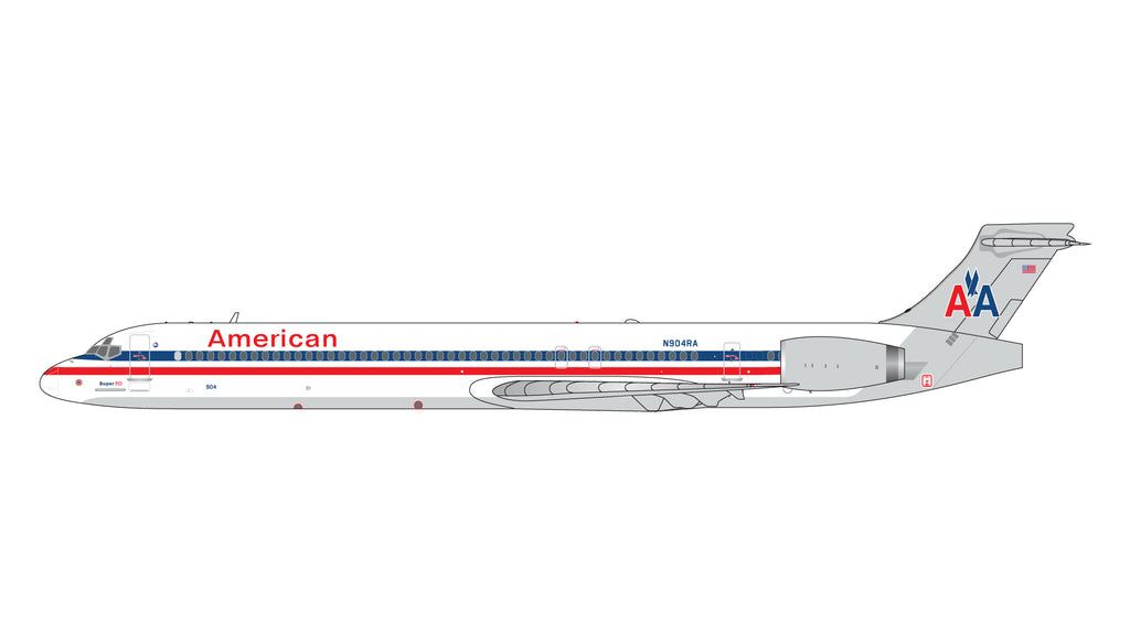 American Airlines MD-90 N904RA GeminiJets GJAAL1566 Scale 1:400