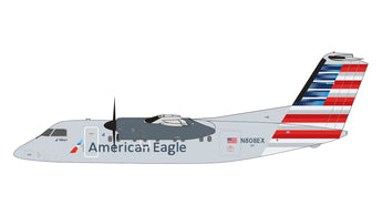 American Eagle Bombardier Dash 8-100 N808EX GeminiJets GJAAL1707 Scale 1:400